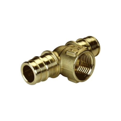 Тройник латунный Дн 20-16-16 GX151 переходной для PE-X труб Giacomini в Ростове-на-Дону