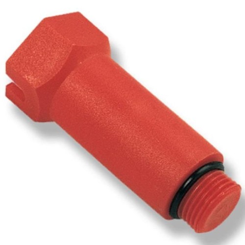 Заглушка пластиковая НР (НАР) L=68мм 1/2" синяя для водорозетки РОС в Ростове-на-Дону