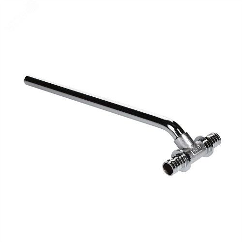 Тройник нержавеющий Дн 16-15-16 L=500мм для подключения радиатора RAUTITAN Rehau в Ростове-на-Дону