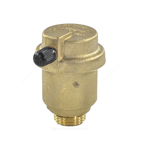 Воздухоотводчик автоматический латунный Ду-10 (3/8") Ру-10 НР (НАР) прямой О-кольцо OR 499 в Ростове-на-Дону