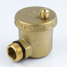 Воздухоотводчик автоматический латунный Ду-15 (1/2") Ру-10 НР (НАР) угловой Aquasfera 5004