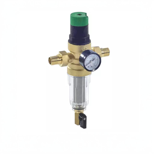 Фильтр сетчатый Т-образный латунный Ду-25 (1") Ру-16 НР (НАР) (Т<40°С) с промывкой Honeywell F76S в Ростове-на-Дону