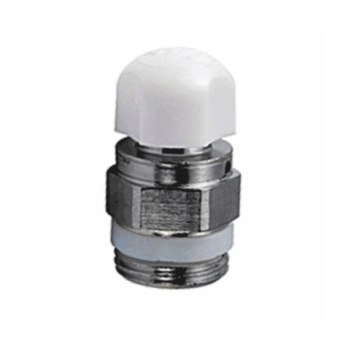 Кран Маевского ручной латунный Ду-8 (1/4") Ру-10 НР (НАР) с колпачком Giacomini R66A в Ростове-на-Дону