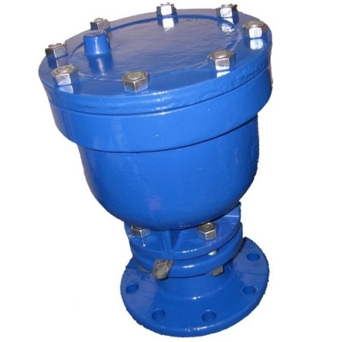 Вантуз автоматический однокамерный чугунный фланцевый Ду-100 Ру-10 Завод им. Гаджиева В6 в Ростове-на-Дону