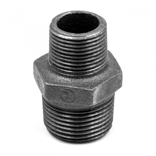 Ниппель чугунный переходной НР 20 мм 1/2" ГОСТ 8958-75 в Ростове-на-Дону