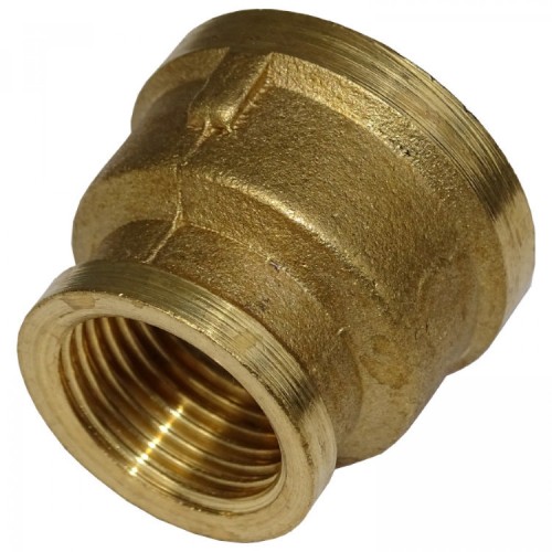 Муфта латунная переходная ВР (ВН) VALFEX 10 мм 1/2"