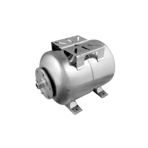 Гидроаккумулятор горизонтальный нержавеющий с наружной резьбой EPDM Unipump 6 бар 24 л в Ростове-на-Дону