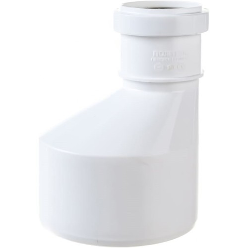 Переход канализационный PP-M эксцентрический белый Дн 160-110 бесшумный б/нап в/к RTP (РосТурПласт) в Ростове-на-Дону