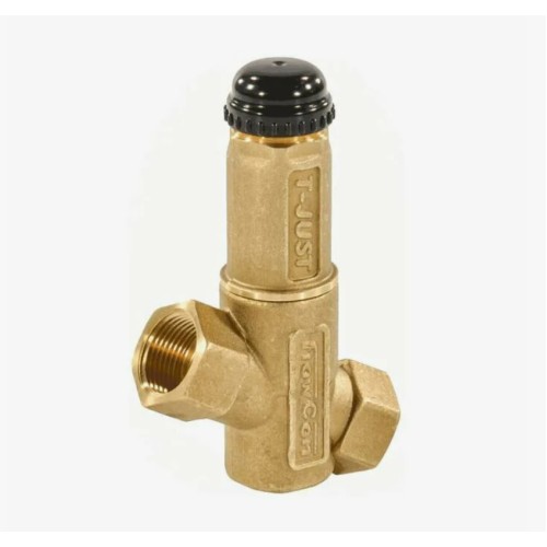 Клапан балансировочный латунный термостатический с внутренней резьбой 1,0 МПа R158A Giacomini 20 мм в Ростове-на-Дону