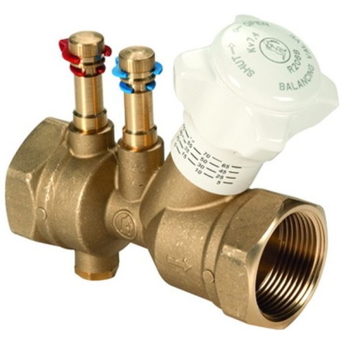 Клапан балансировочный латунный ручной с внутренней резьбой 2,5 МПа R206B Giacomini 15 мм в Ростове-на-Дону