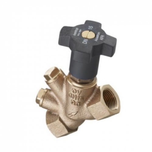 Клапан балансировочный бронзовый ручной с внутренней резьбой 2,5 МПа Hydrocontrol ATR Oventrop 15 мм в Ростове-на-Дону