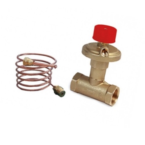 Клапан балансировочный латунный автоматический с внутренней резьбой 2,5 МПа R206C-1 Giacomini 25 мм в Ростове-на-Дону