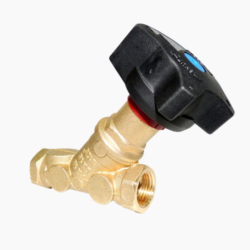 Клапан балансировочный латунный ручной с внутренней резьбой 1,6 МПа STAD.BY-3 Цветлит 25 мм в Ростове-на-Дону