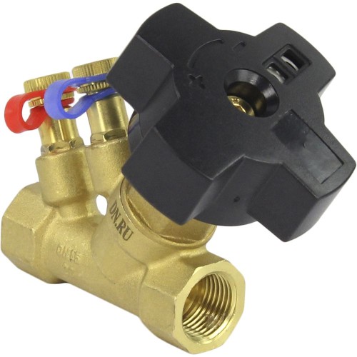 Клапан балансировочный латунный ручной с внутренней резьбой 1,6 МПа MVT-R LF Ридан 15 мм в Ростове-на-Дону