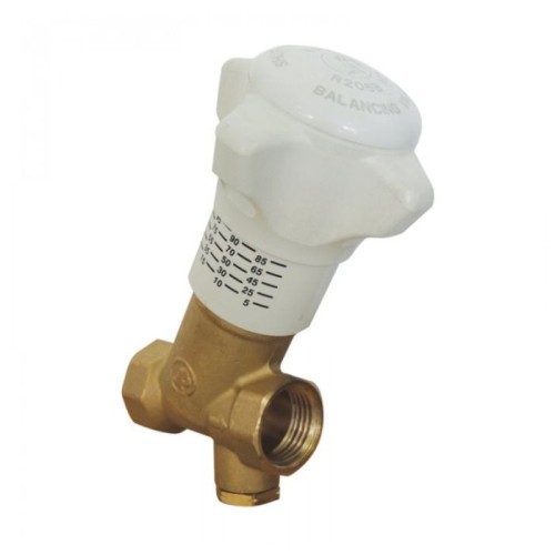 Клапан балансировочный латунный ручной с внутренней резьбой 2,5 МПа R206B-1 Giacomini 20 мм в Ростове-на-Дону