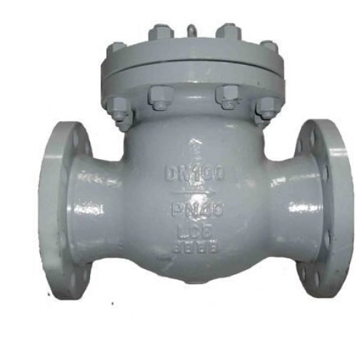 Клапан обратный стальной поворотный фланцевый 4,0 МПа 19с53нж 100 мм в Ростове-на-Дону