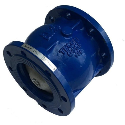 Клапан обратный чугунный осевой пружинный фланцевый 1,6 МПа CA3241 Tecofi 100 мм в Ростове-на-Дону