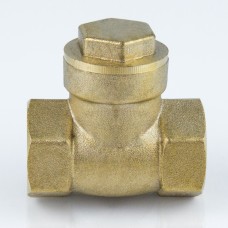 Клапан обратный латунный лепестковый с внутренней резьбой EPDM 1,6 МПа 40х72 мм
