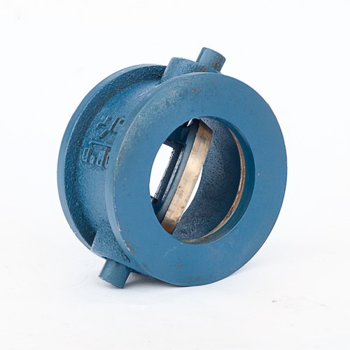 Клапан обратный чугунный Y-тип межфланцевый 1,6 МПа 19ч21бр Мегастрой 50х60 мм в Ростове-на-Дону