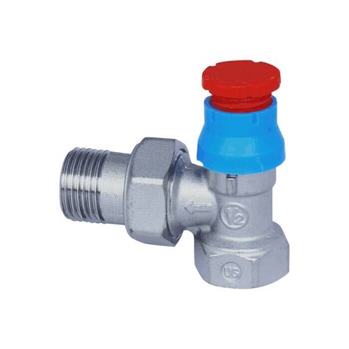 Клапан термостатический угловой Ду-15 (1/2"-18) Ру-10 НР (НАР) R411TG Giacomini в Ростове-на-Дону