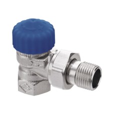 Клапан термостатический угловой Ду-20 (3/4") Ру-16 ВР-НР (ВН-НАР) Kvs=4,74м3/ч R401H Giacomini