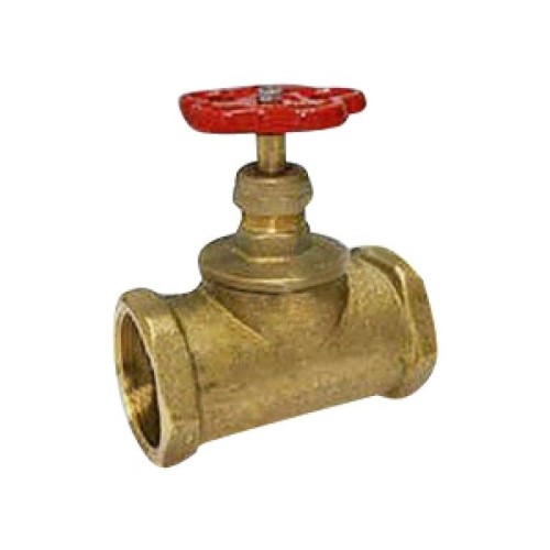 Клапан запорный латунный с внутренней резьбой 1,6 МПа 15б1п Китай 20х46,5 мм в Ростове-на-Дону