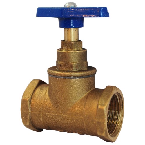 Клапан запорный латунный с внутренней резьбой 1,6 МПа 15б3р Цветлит 50х101 мм ТУ 206-3973235-01-93 в Ростове-на-Дону