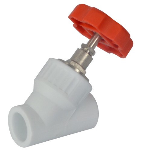 Клапан запорный PP-R внутренняя-наружная пайка 2,5 МПа RTP (РосТурПласт) 20 мм ГОСТ 32415-2013 в Ростове-на-Дону