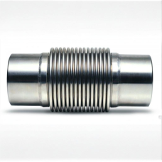 Компенсатор сильфонный осевой многослойный с кожухом и внутренним экраном под приварку Ру 25 КСО Hortum 700х710 мм