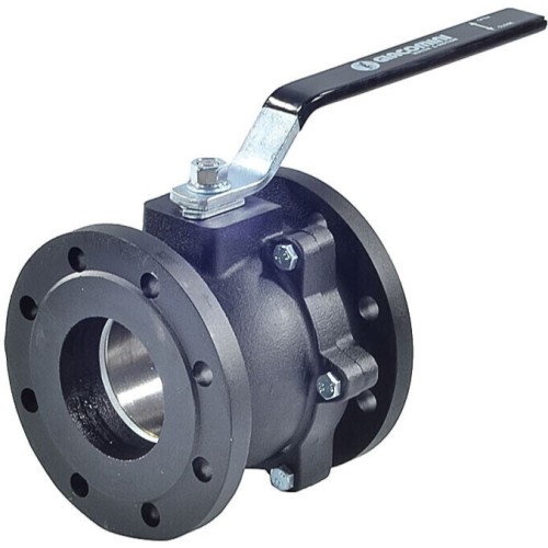 Кран шаровый чугунный фланцевый Ду-80 Ру-16 L=180мм полнопроходной Giacomini R740F в Ростове-на-Дону