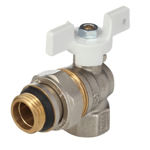 Кран латунный трехходовой стандартнопроходной для манометра НР-накидная гайка Ру 40 Aquasfera 1125 Aquasfera 15 мм 1/2" в Ростове-на-Дону