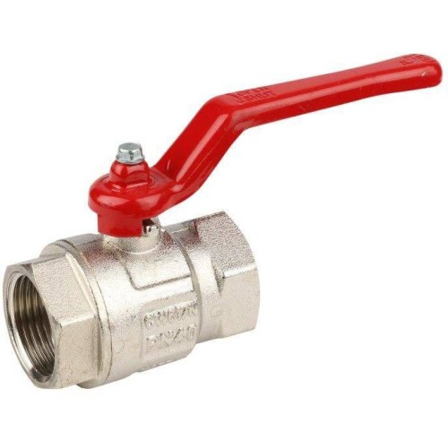 Кран запорный латунный полнопроходной с ручкой-рычагом ВР (ВН) Ру 40 BV.511 MVI 20 мм 3/4" в Ростове-на-Дону