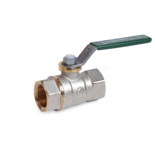 Кран запорный латунный стандартнопроходной с ручкой-рычагом ВР (ВН) Ру 42 R250W Giacomini 10х47 мм 3/8" в Ростове-на-Дону