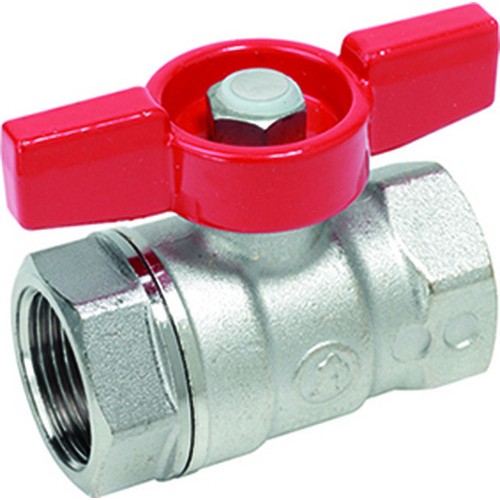 Кран запорный латунный полнопроходной с ручкой-бабочкой ВР (ВН) Ру 35 R851 Giacomini 8х43 мм 1/4" в Ростове-на-Дону