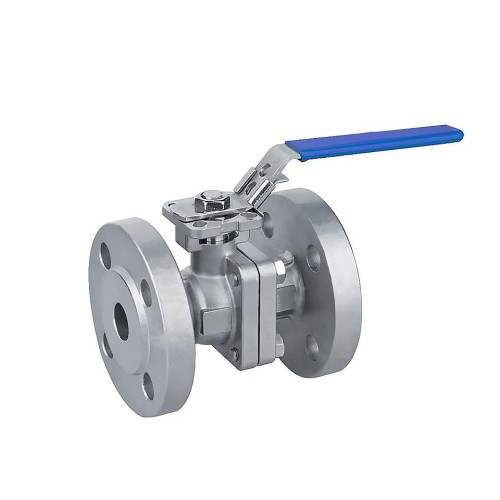 Кран запорный нержавеющий фланцевый полнопроходной ручка-рычаг Ру 16 Benarmo 100х190 мм в Ростове-на-Дону