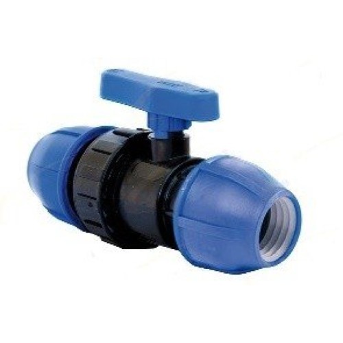 Компрессионный кран ПНД Дн 20-20 Ру-16 VALFEX в Ростове-на-Дону