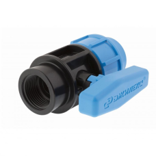 Компрессионный кран ПНД Дн 32-1" Ру-16 ВР (ВН) Джилекс