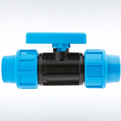 Компрессионный кран ПНД Дн 32-32 Ру-16 Джилекс в Ростове-на-Дону