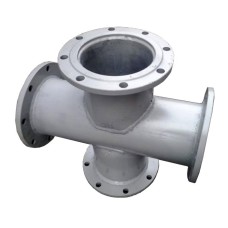 Крест фланцевый КФ стальной Ду 300-100