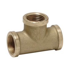 Тройник латунный ВР (ВН) Aquasfera 8 мм 1/4"