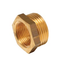 Футорка латунная ВР-НР Giacomini 10 мм 3/8"