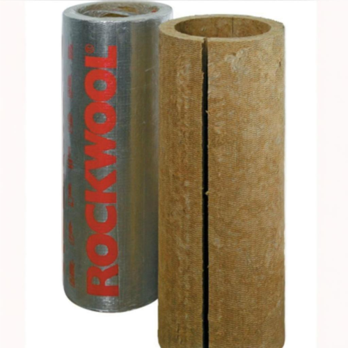 Цилиндр навивной минеральная вата 60/32 L=1м кашированный фольгой ROCKWOOL 100 в Ростове-на-Дону