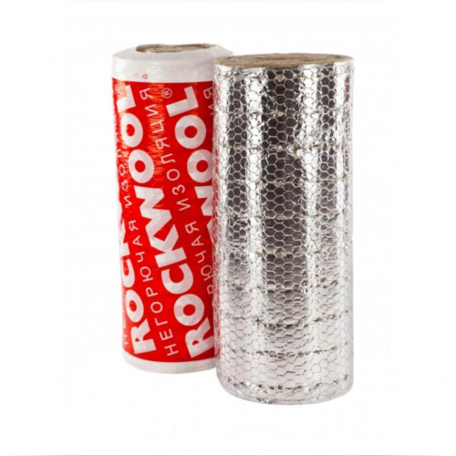 Рулон минеральная вата 80х1000-2 ROCKWOOL WIRED MAT 80 ALU в Ростове-на-Дону