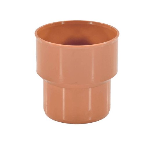 Переход НПВХ (ПВХ) на чугун Дн 160 коричневый безнапорный б/манжеты Ostendorf KGUG в Ростове-на-Дону