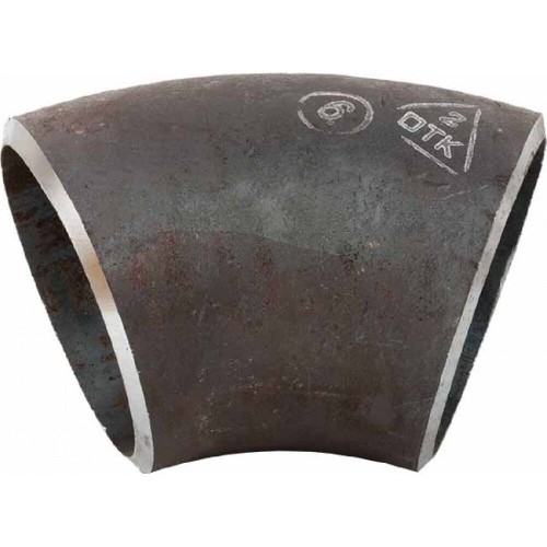 Отвод стальной бесшовный под приварку 45 ° исп. 1 Ст20 Реком 25х33,7х4,5 мм ГОСТ 17375-2001