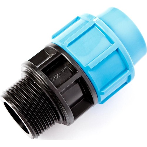 Муфта ПЭ компрессионная Дн 32-3/4" Ру-12,5 НР (НАР) Джилекс в Ростове-на-Дону