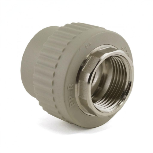 Муфта PP-R комбинированная серая ВР (ВН) Дн 16-1/2" Wavin Ekoplastik в Ростове-на-Дону