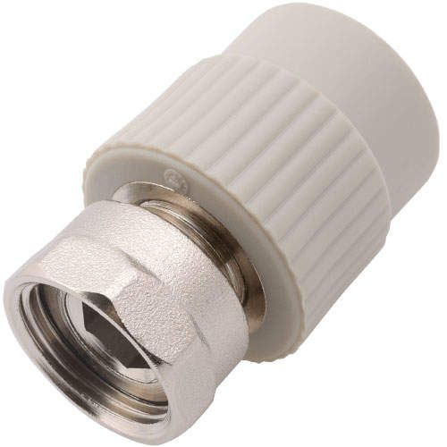 Переход PP-R серый с накидной гайкой Дн 16-1/2" Wavin Ekoplastik в Ростове-на-Дону