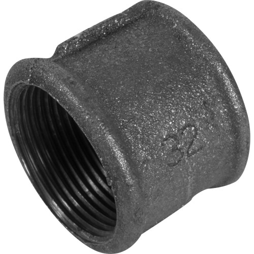 Муфта чугунная прямая соединительная ВР (ВН) 25 мм 1" ГОСТ 8954-75