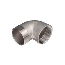 Отвод нержавеющий резьбовой НР-ВР Ру 16 AISI 316 25 мм 1"